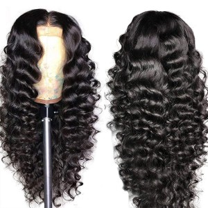 HD Frontal 360 Lace Front Wigs Human Hair