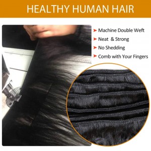 Loose Deep Wave Bundles With Closure Human Hair