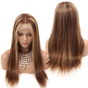 Piano hair lace frontal wig human hair