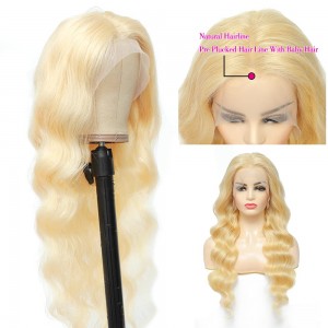 613# lace frontal wig human hair