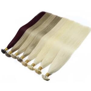 Human Hair Bonded Hair-Flat Tip