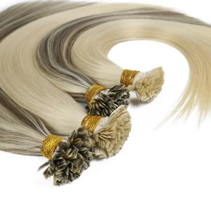 Human Hair Bonded Hair-Flat Tip