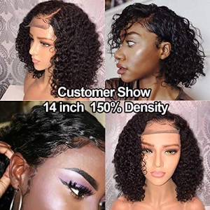 Bob cheveux dentelle frontale perruque de cheveux humains