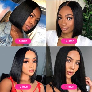 Bob Hair Lace Frontal Wig Human Hair