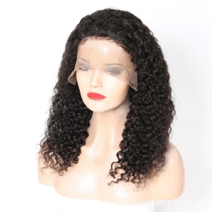 Loose deep wave lace frontal wig human hair