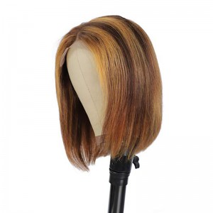 Piano hair lace frontal wig human hair