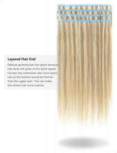 Tape Hair Extensions Human Hair