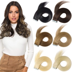 Tape hair Human Hair Bonded Hair