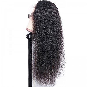 Water Wave Lace Frontal Wig Human Hair